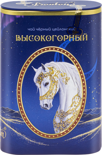 Чай черный БОНТОН Высокогорный, листовой, 100г, фотография