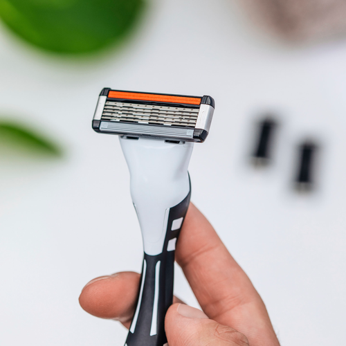 Бритва мужская BIC Hybrid 5 Flex 5 лезвий с 2 сменными кассетами, фотография