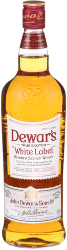 Виски DEWAR'S White Label шотландский купажированный 40%, 1л, картинка