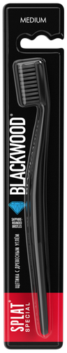 Зубная щетка SPLAT Special Blackwood, средней жесткости, изображение