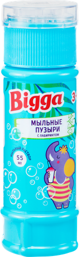 Игрушка BIGGA Мыльные пузыри с лабиринтом на крышке, 55мл, Арт. BB258, изображение