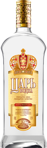 Водка ЦАРЬ 40%, 0.5л, фотография