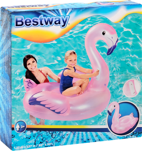 Игрушка надувная для плавания BESTWAY Фламинго 127х127см, Арт. 41122, фотография