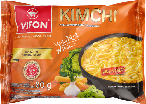 Лапша VIFON Kim Chi Премиум, 80г, фотография
