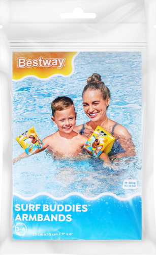 Нарукавники надувные для плавания Bestway Фрукты 23х15см, картинка