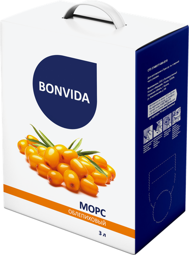 Морс BONVIDA Облепиховый, 3л, изображение