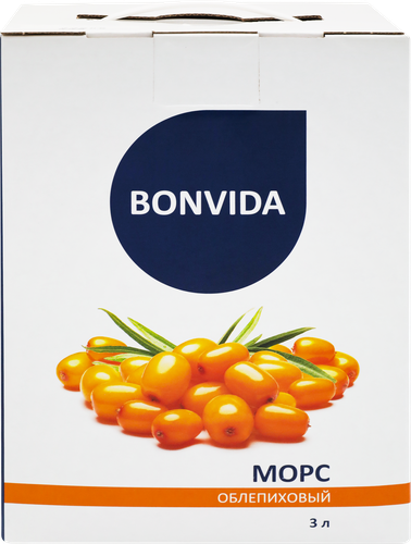 Морс BONVIDA Облепиховый, 3л, картинка