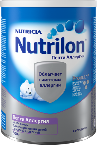 Смесь NUTRILON Пепти Аллергия, с 0 месяцев, 800г, детальное фото
