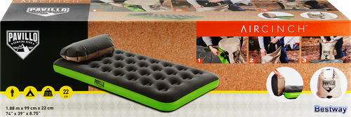 Матрас туристический надувной BESTWAY Pavillo 188x99x22см, Арт. 67619, крупный план