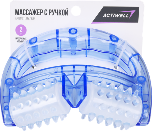 Массажер с ручкой ACTIWELL 2 массажных элемента, Арт. IR97369, фото