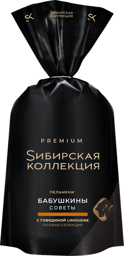 Пельмени SИБИРСКАЯ КОЛЛЕКЦИЯ Бабушкины, категория Б, 700г, крупный план