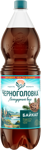 Напиток ЧЕРНОГОЛОВКА Байкал газированный, 1.5л, изображение