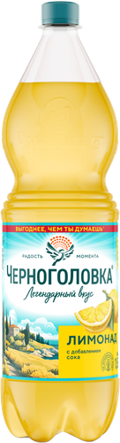 Напиток ЧЕРНОГОЛОВКА Лимонад газированный, 1.5л, изображение