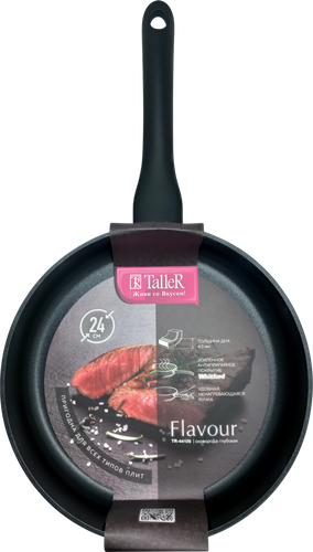 Сковорода TALLER Flavour 24см, глубокая, антипригарное покрытие, кованый алюминий, индукция Арт. TR-4176/TR-44176, вид