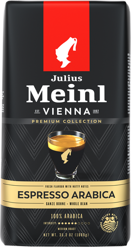 Кофе зерновой JULIUS MEINL Espresso Premium натуральный, средняя обжарка, 1кг, фотография