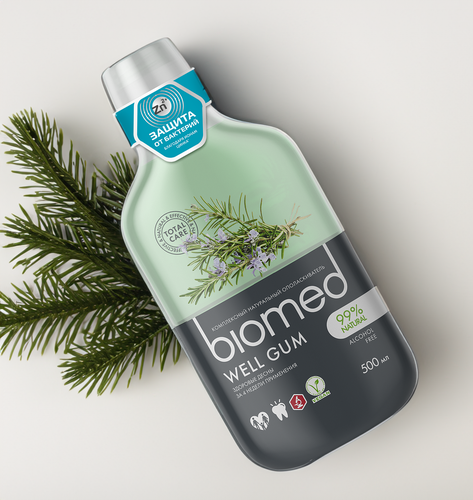 Ополаскиватель для полости рта BIOMED Здоровье десен, 500мл, изображение
