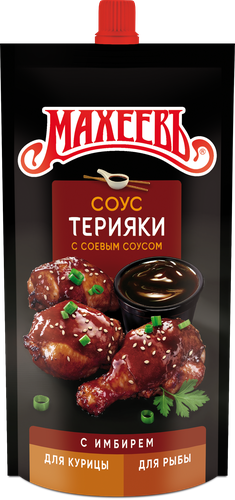 Соус деликатесный МАХЕЕВЪ Терияки, 230г, детальное фото