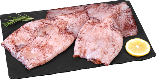 Кальмар неочищенный, тушка (из замороженного сырья) ЛЕНТА FRESH, весовой, изображение