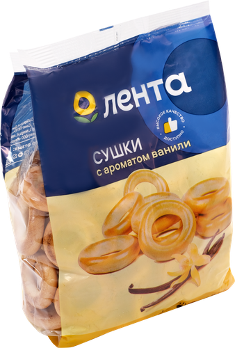 Сушки ЛЕНТА с ароматом ванили, 300г, фотография