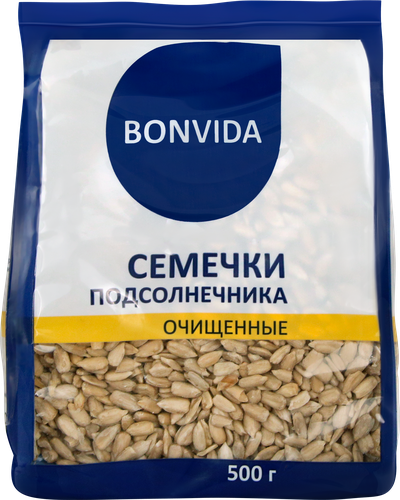 Семена подсолнечника BONVIDA очищенные, 500г, фотография