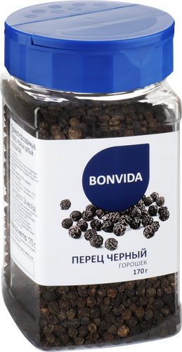 Перец черный BONVIDA горошек, 170г, детальное фото