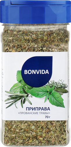 Приправа BONVIDA Прованские травы, 70г, изображение