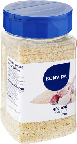 Чеснок гранулированный BONVIDA сушеный, 250г, изображение