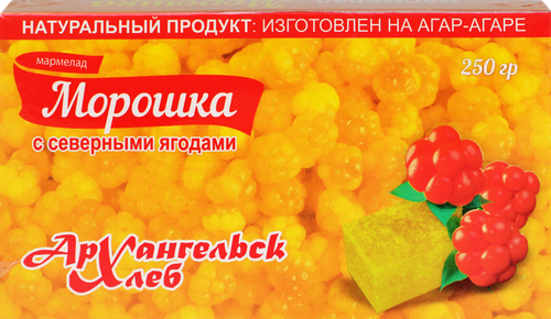 Мармелад АРХХЛЕБ Северная ягода морошка, 250г, фото