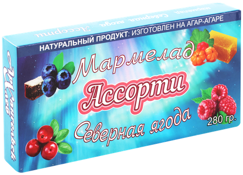 Мармелад АРХХЛЕБ Ассорти Северная ягода, 280г, изображение