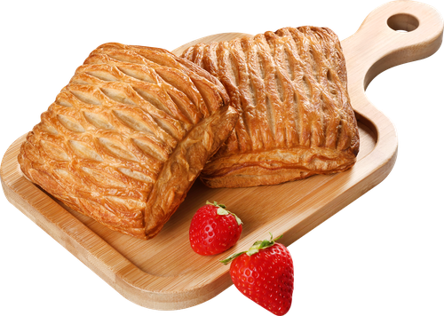 Слойка с клубникой ЛЕНТА FRESH, 100г, фотография