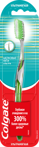 Зубная щетка COLGATE Шелковые Нити Ультра, ультрамягкая, фотография