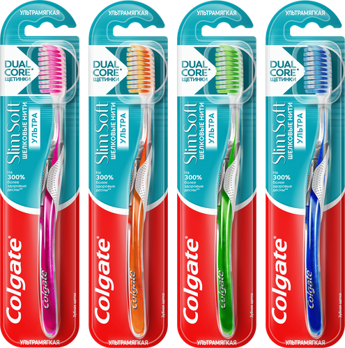 Зубная щетка COLGATE Шелковые Нити Ультра, ультрамягкая, изображение