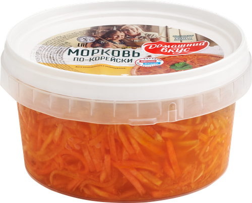 Морковь ДОМАШНИЙ ВКУС По-корейски, 500г, вид