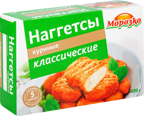 Наггетсы куриные МОРОЗКО, 300г, детальное фото
