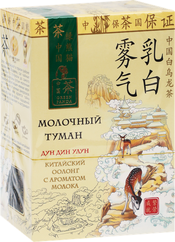 Чай зеленый ЗЕЛЕНАЯ ПАНДА Молочный туман оолонг, листовой, 100г, фотография