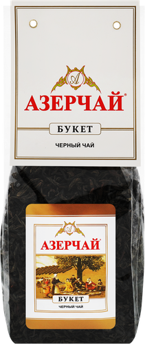 Чай черный АЗЕРЧАЙ Букет, листовой, 200г, изображение