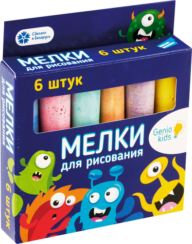 Мелки для рисования GENIO KIDS, Арт. MLB06, фото