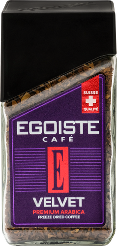 Кофе растворимый EGOISTE Velvet Freeze Jar сублимированный, ст/б, 95г, изображение