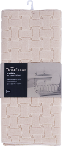 Коврик для сушки посуды HOMECLUB 38x48см, картинка