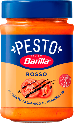 Соус BARILLA Pesto Rosso, с томатами и базиликом, 200г, изображение