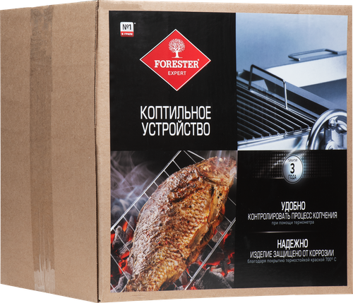Коптильня FORESTER Стационарная с термометром, Арт. C823, детальное фото