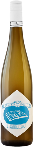 Вино PETER & PAUL Рислинг белое сухое, 0.75л