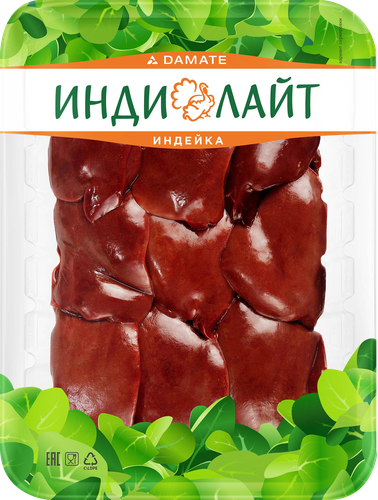 Печень индейки ИНДИЛАЙТ, 500г, детальное фото