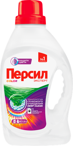 Гель для стирки цветного белья ПЕРСИЛ Колор, 1.3л, картинка