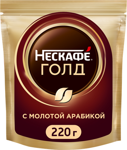 Кофе растворимый НЕСКАФЕ Голд, 220г, фотография
