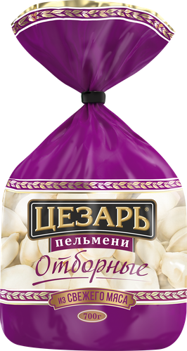 Пельмени ЦЕЗАРЬ Отборные, категория Б, 700г, детальное фото
