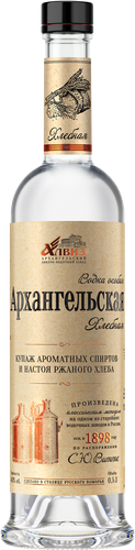Водка АРХАНГЕЛЬСКАЯ Хлебная Особая, 40%, 0.5л, изображение