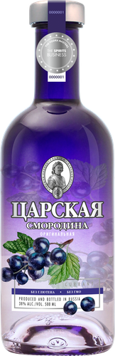 Настойка горькая ЦАРСКАЯ Оригинальная Смородина, 38%, 0.5л, детальное фото
