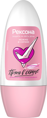 Дезодорант-антиперспирант роликовый женский РЕКСОНА Нежно и сочно, 50мл, изображение