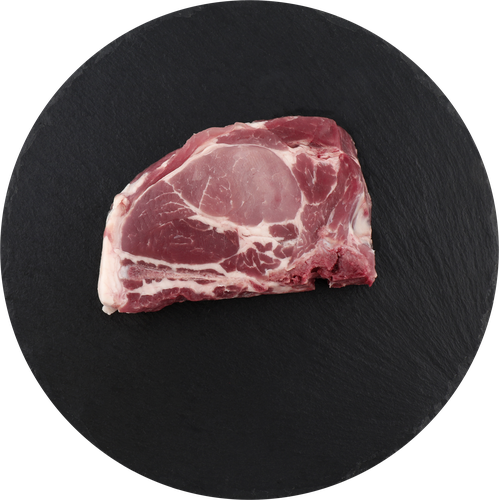 Стейк из свиной шейки МИРАТОРГ Мраморный Tender Pork, 280г, вид